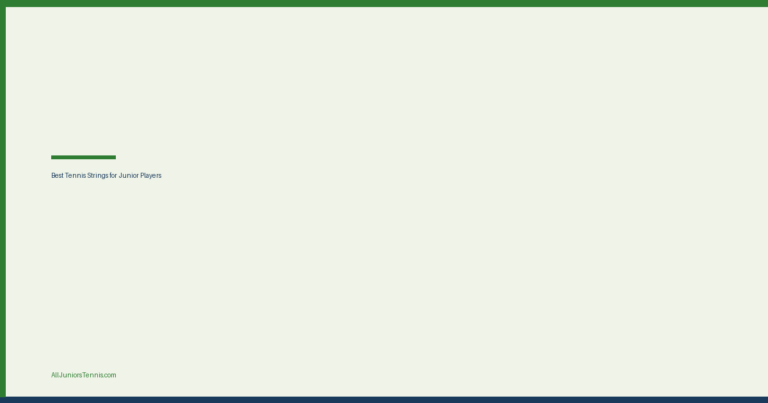 Best Tennis Strings for Junior Players